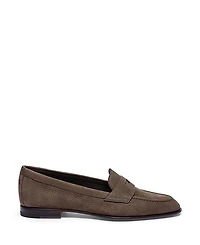Women's Nubuck Penny Loafer