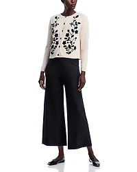 Sioni Embroidered Cardigan and Pants Set