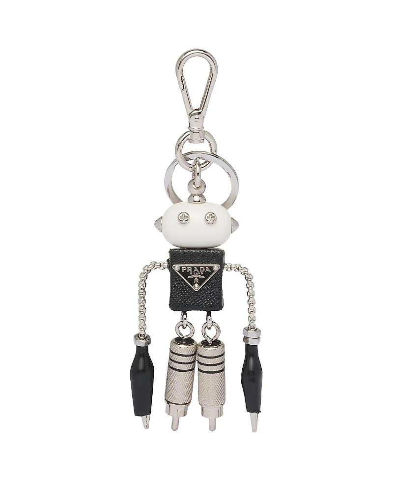 Prada Robot Saffiano Leather Bag Charm