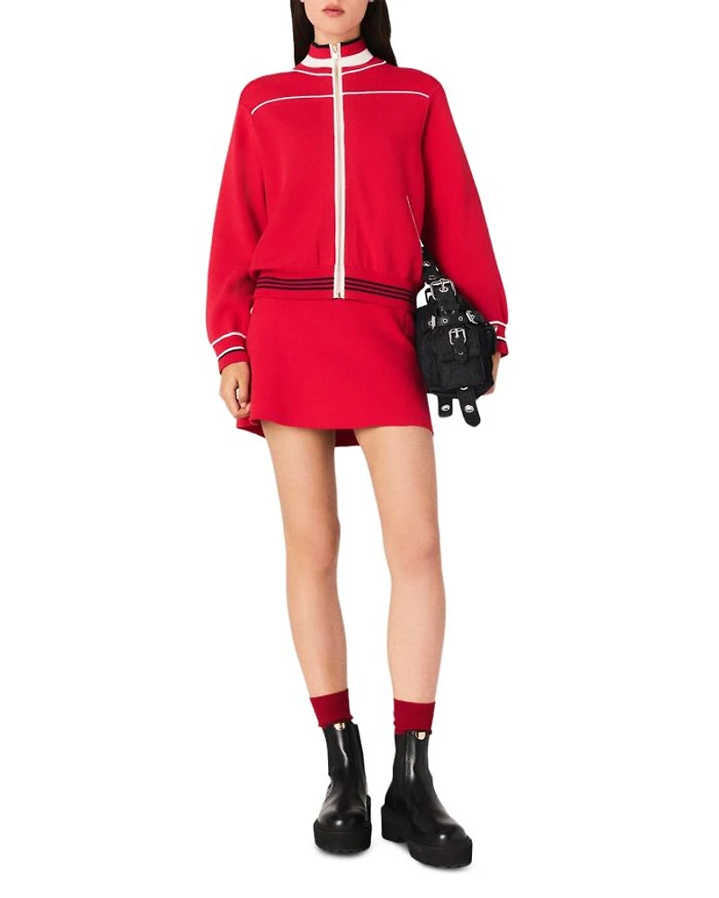 Zip Front Cardigan