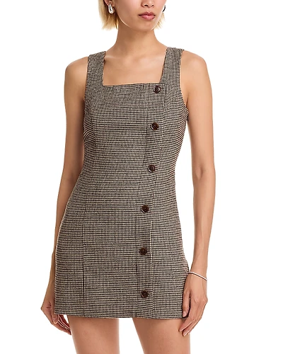French Connection Houndstooth Mini Dress