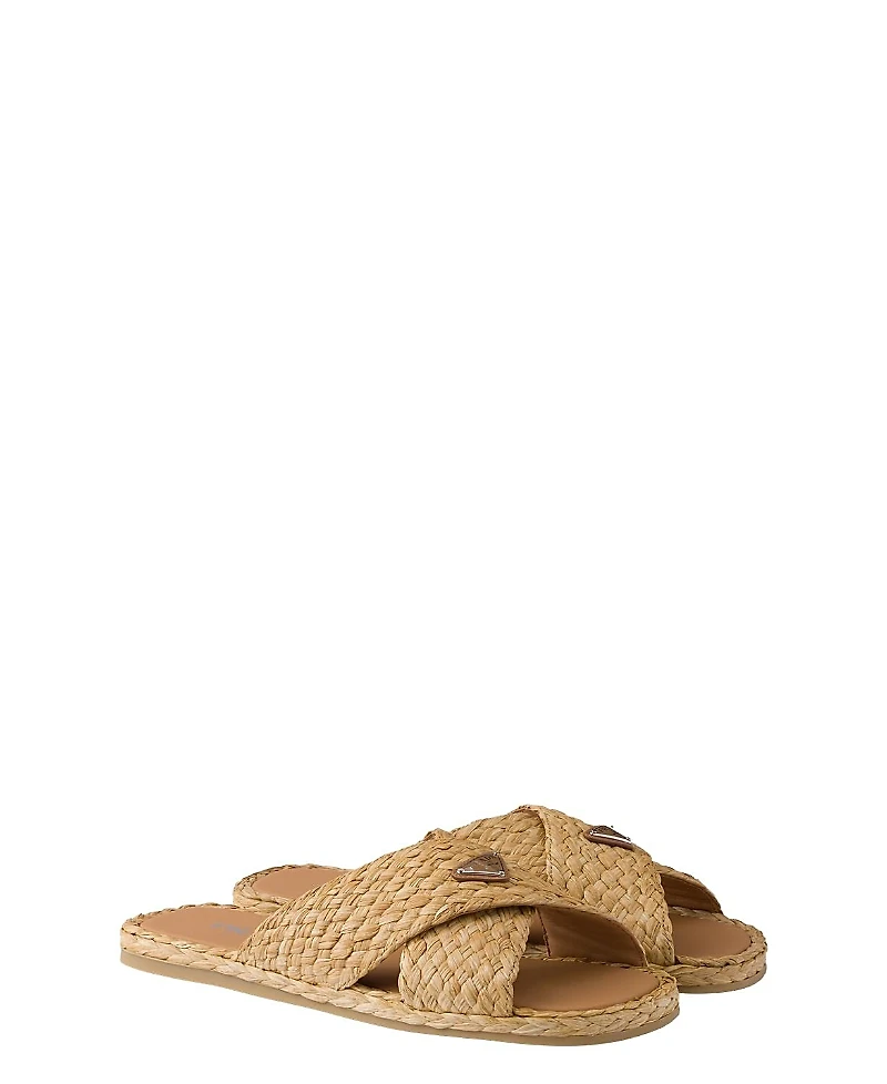 Prada Men's Raffia Sandals