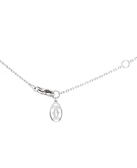 XS Cartier D'Amour Pendant Necklace 18K White Gold and Diamond