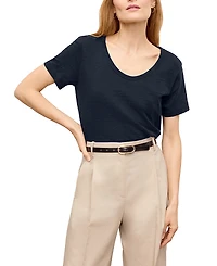 M. m.LaFleur Kenya Women's Organic Cotton Slub T-Shirt