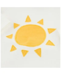 Unisex Sun Slub Applique Two Piece Set - Baby