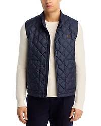 Moncler Lycope Diamond-Quilted Vest