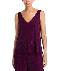Ungaro Rosie Silk Blend Embellished Top