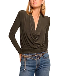 Ramy Brook Eden Cowlneck Top