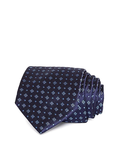 Canali Silk Classic Medallion Tie