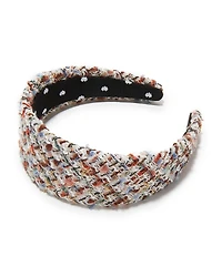 Lele Sadoughi Brigette Tweed Headband