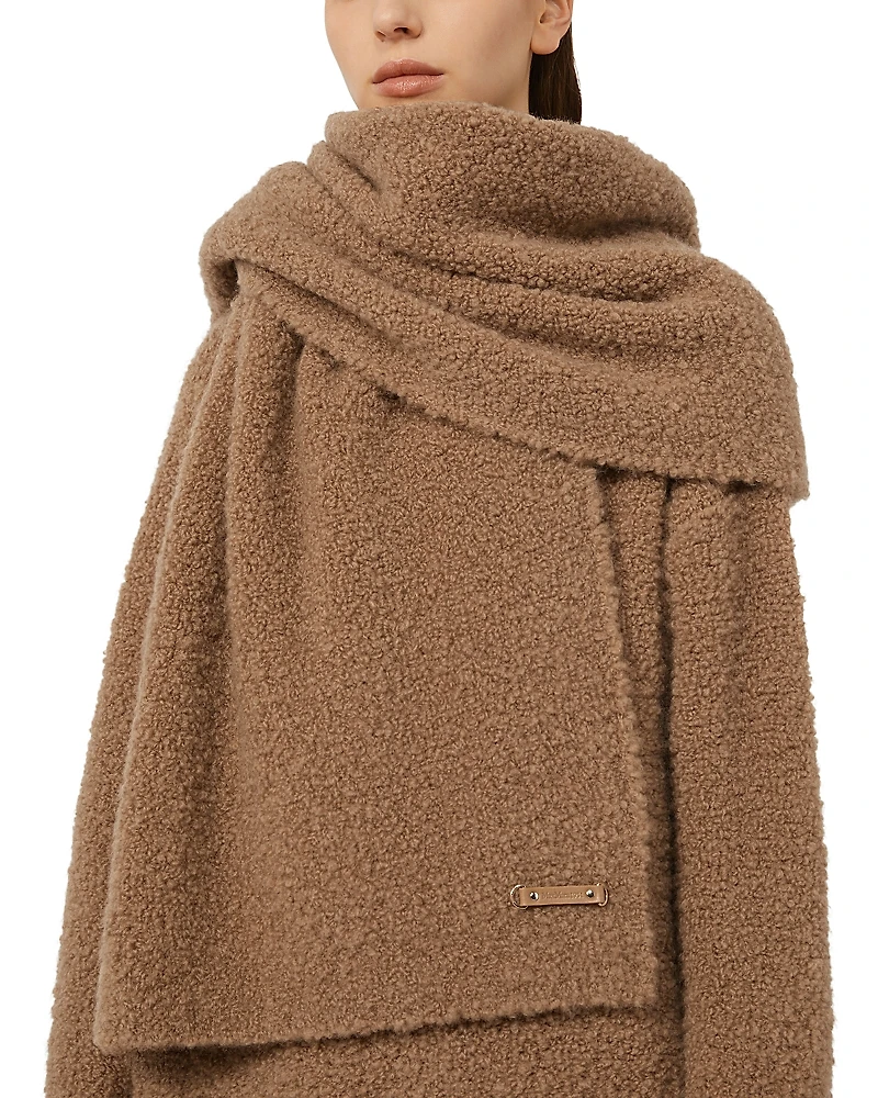 Max Mara Calabra Boucle Scarf