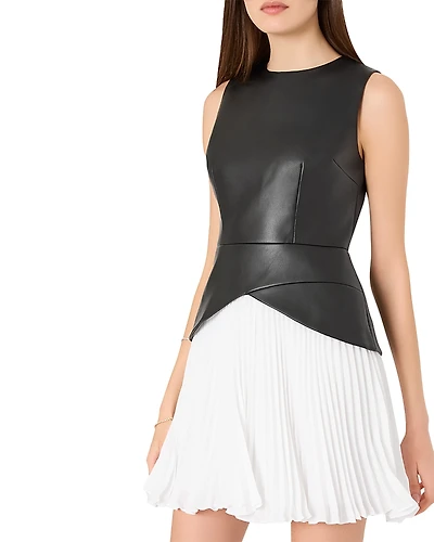 Milly Haddy Mixed Media Dress