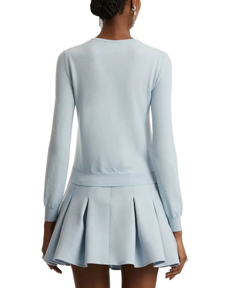 Long Sleeve Peony Sweater