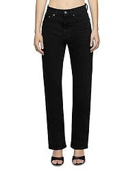 Eb Denim High Rise Straight Jeans