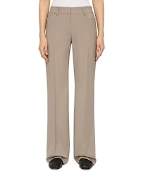 Lafayette 148 New York Reade Mid Rise Straight Leg Pants