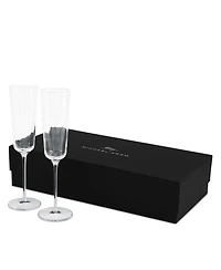 Reflective Champagne Flute & Heart Frame Set