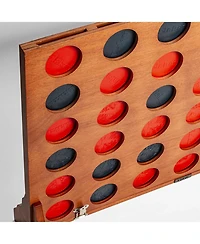 Mahogany Convoy 4-in-a-Row Game