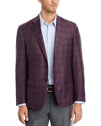 The Men's Store at Bloomingdale's Plaid Regular Fit Sport Coat