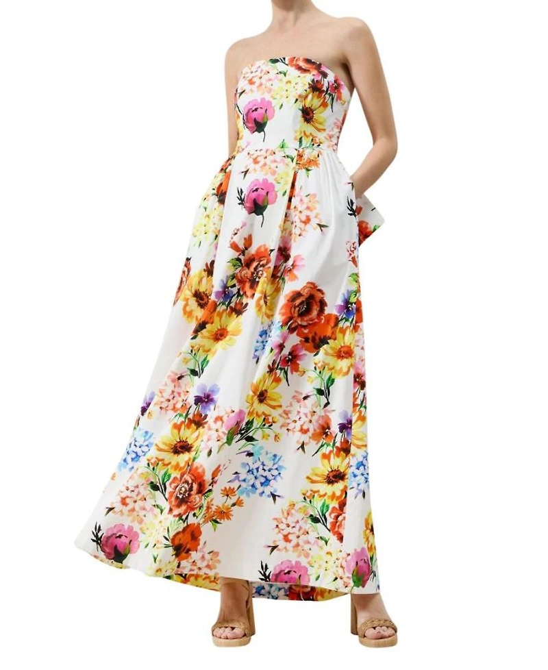 Annie Floral Bow Detail Dress