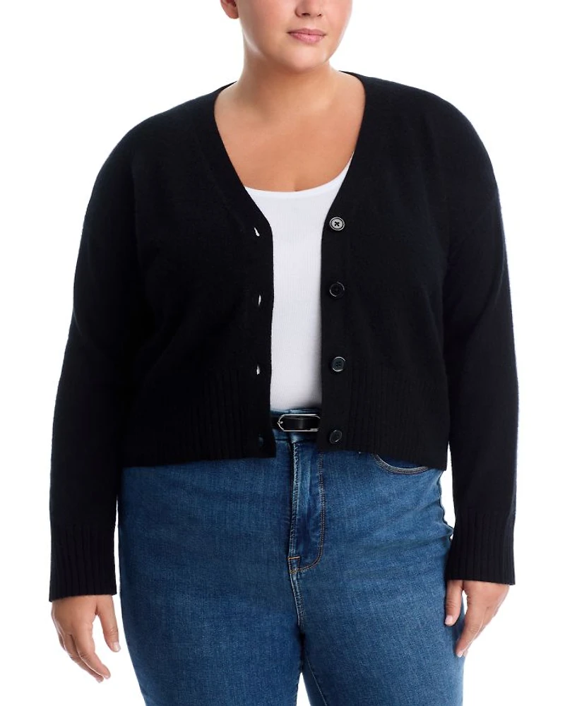 V Neck Cashmere Cardigan