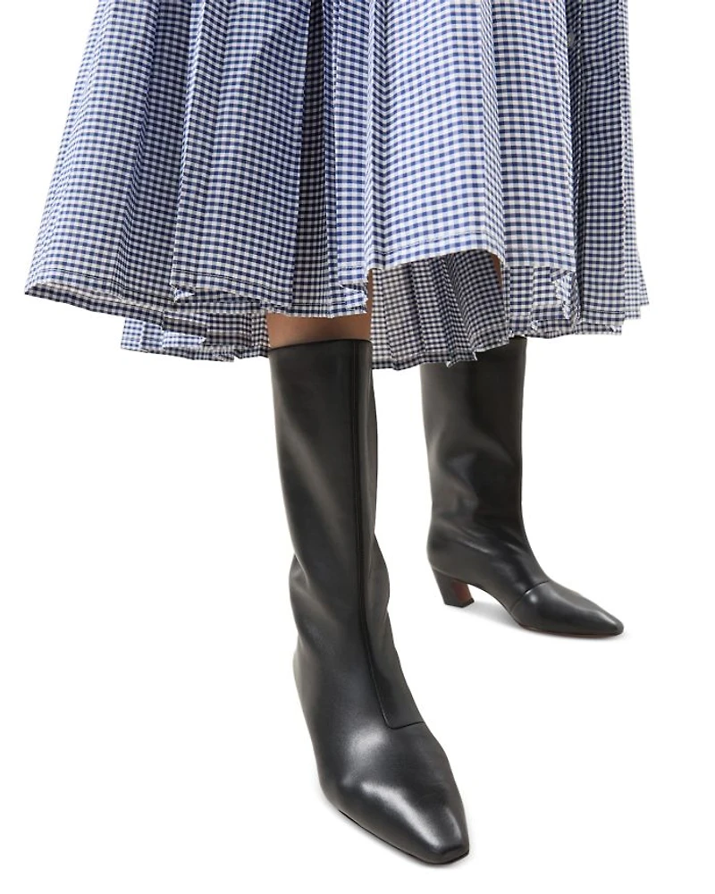 Women's Pointed Mid Shaft Boots