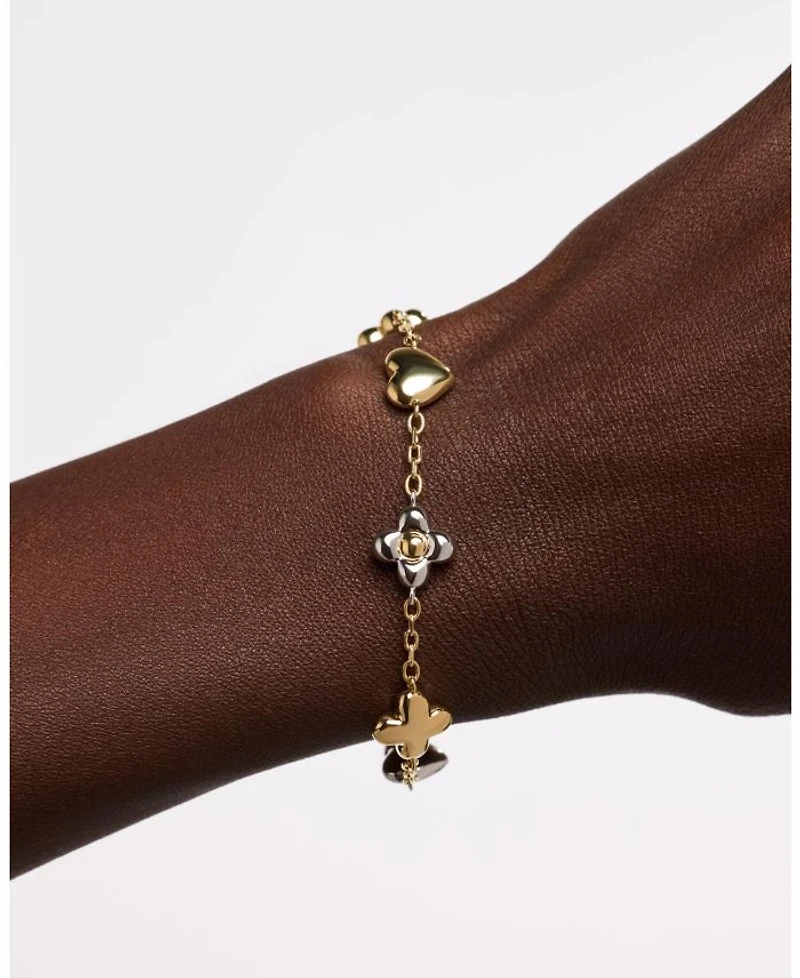 Azura Gold Charm Bracelet