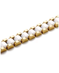 Ora Gold Ceramic Watch Strap Bracelet