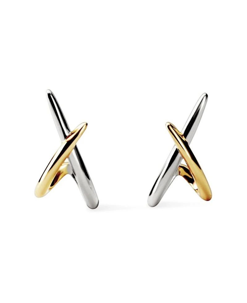 Gold Sloane Stud Earrings