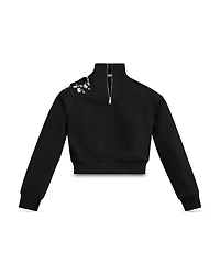 Area Crystal Cluster Zip Sweatshirt
