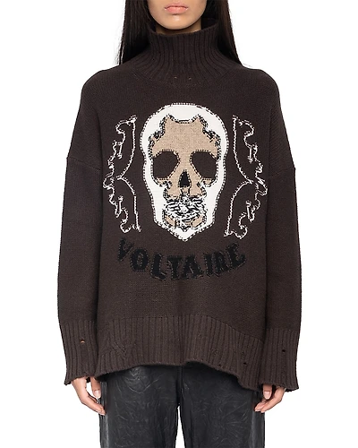 Zadig & Voltaire Bleeza We Western Merino Wool Sweater