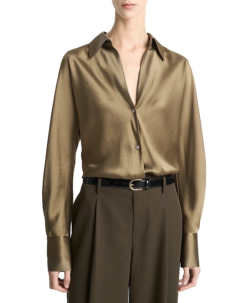 Vince Silk Blouse