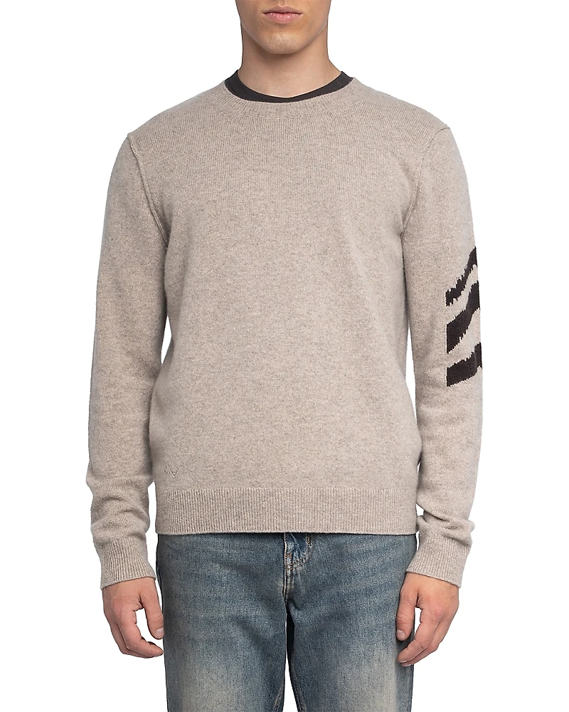 Zadig & Voltaire Kenney Rc Arrow Cashmere Sweater