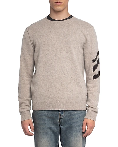 Zadig & Voltaire Kenney Rc Arrow Cashmere Sweater