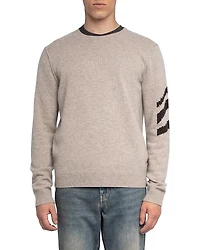Zadig & Voltaire Kenney Rc Arrow Cashmere Sweater