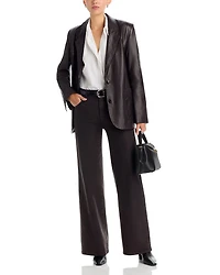 Sagit High Rise Jeans Carob