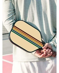16mm Retro Stripes Pickleball Paddle