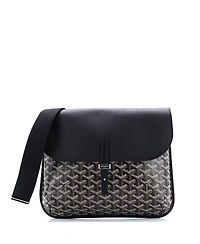 Pre-Owned Goyard Coursier Messenger Bag Coated Canvas and Leather