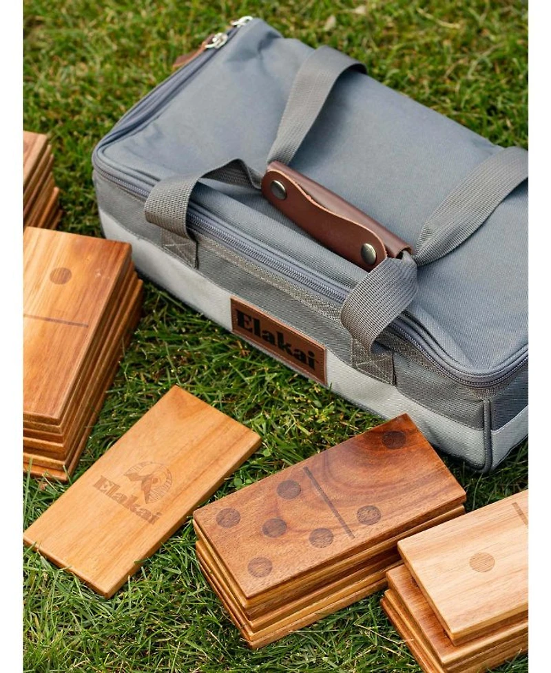 Acacia Valley Runner Dominoes Set