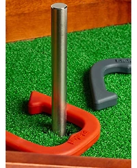 Mahogany Buckaroo Mini Horseshoes Game