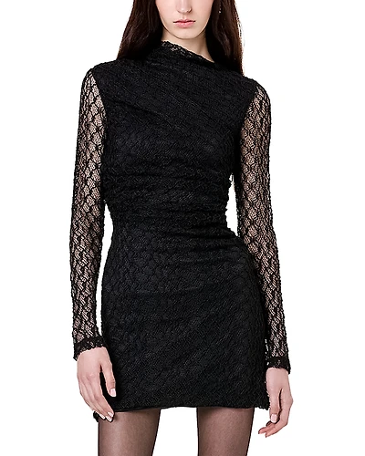 Nicholas Glenda Ruched Mini Dress