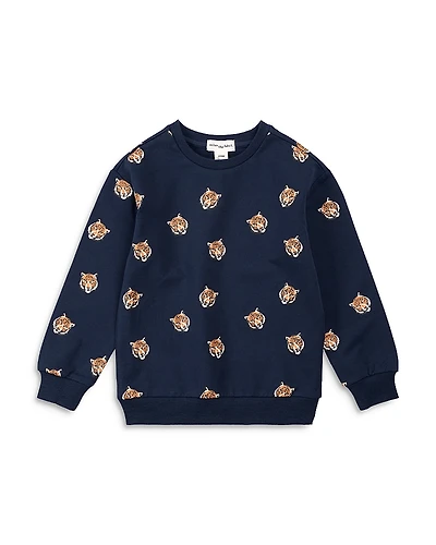 Miles The Label Boys' Go Tigers Print Sweatshirt - Little Kid