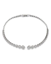 Zydo Illusion Set Diamond Collar Necklace