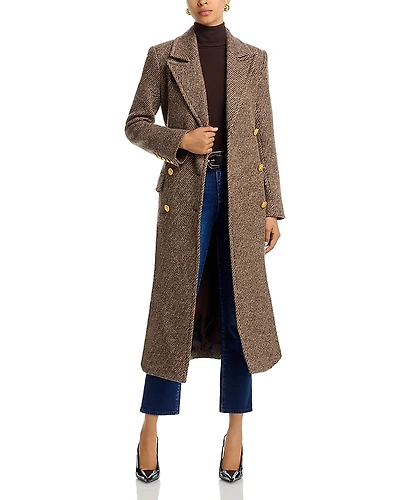 L'Agence Kolina Belted Coat