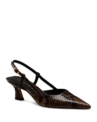 Stuart Weitzman Women's Vinnie 50 Slingback Pumps