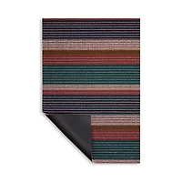 Chilewich Pleat Stripe Shag Rug, 24 x 36