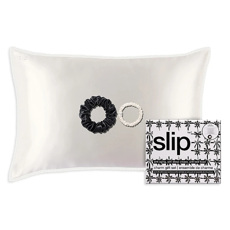 slip Pure Silk Queen Gift Set - Charm