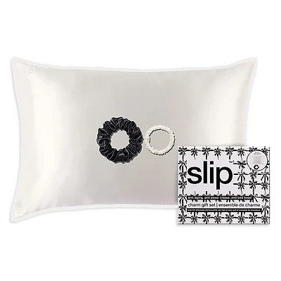 slip Pure Silk Queen Gift Set - Charm