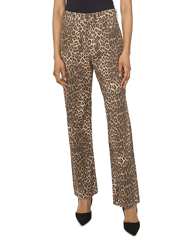 Vince Camuto Mid Rise Printed Jeans