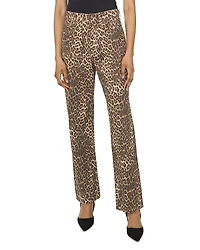 Vince Camuto Mid Rise Printed Jeans
