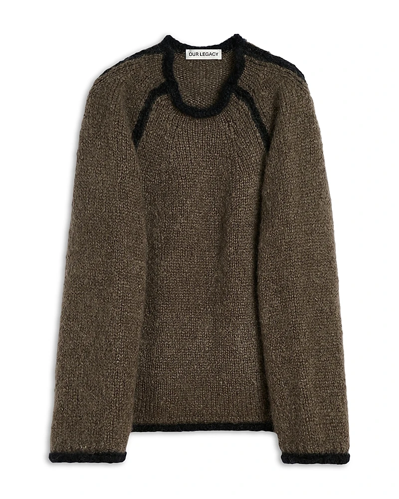 Our Legacy Rider Relaxed Fit Crewneck Sweater